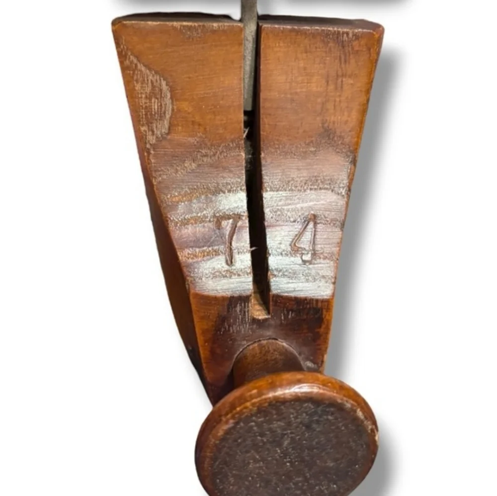 VINTAGE Dark Brown Wooden Shoe Stretcher Forms Mid-Century Modern Decor